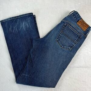 Polo Ralph Lauren Give Kelly Blue Jeans women's size 10X29 Extended Tab